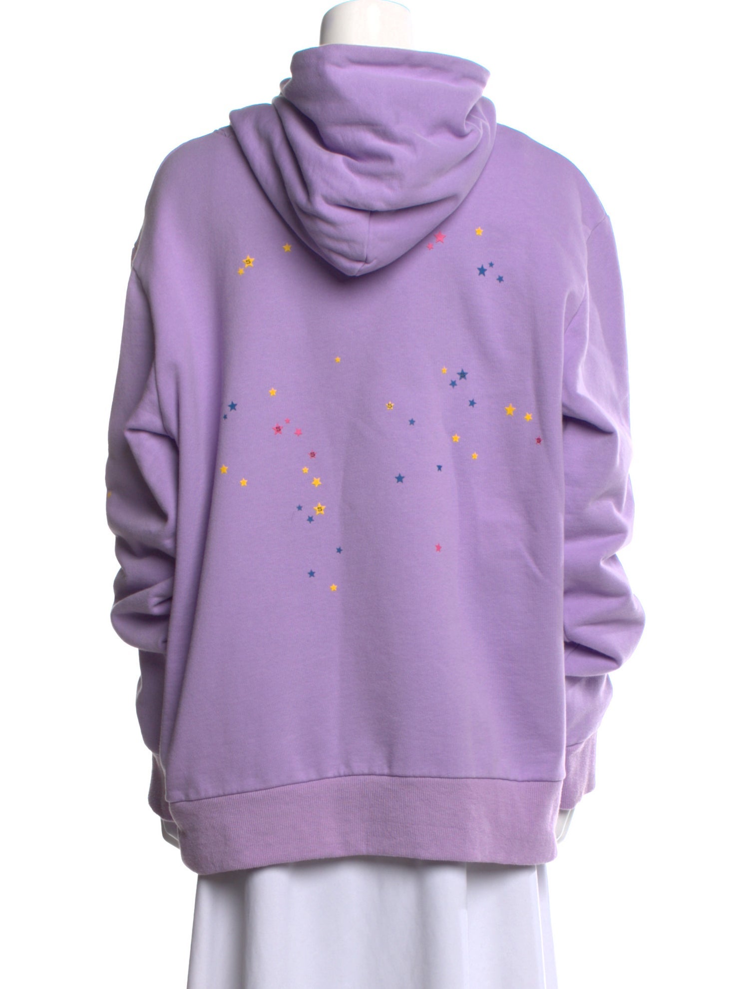 Sp5der Graphic Print V-Neck Sweatshirt